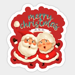 Merry Christmas Sticker